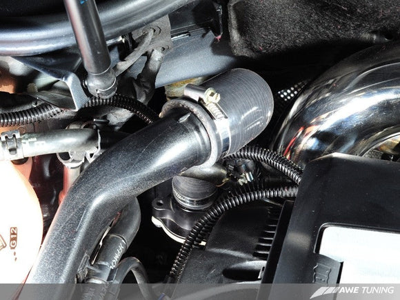 AWE TSI Diverter Valve Relocation Kit - with AWE housing for stock diverter valve