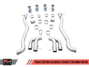 AWE Track Edition Cat-Back Exhaust for BMW F90 M5 - Chrome Silver Tips-3