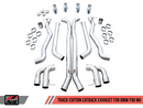 AWE Track Edition Cat-Back Exhaust for BMW F90 M5 - Chrome Silver Tips-6