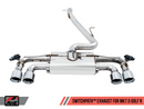 AWE SwitchPath™ Exhaust for MK7.5 Golf R - Chrome Silver 102mm Tips-7