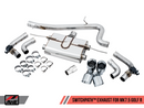 AWE SwitchPath™ Exhaust for MK7.5 Golf R - Chrome Silver 102mm Tips-1