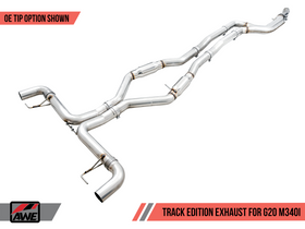 AWE Track Edition Exhaust for G20 M340i - OE Tips