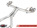 AWE Track Edition Exhaust for G20 M340i - Chrome Silver Tips-3