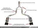 AWE Touring Edition Exhaust System for Porsche 970 Panamera S/4S - Diamond Black Tips-1