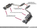 AWE Touring Edition Exhaust for 970 Panamera 2/4 (2011-2013) -- With Chrome Silver Tips-1