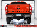 AWE 0FG Exhaust with BashGuard for Ford Ranger - Dual Diamond Black Tips-5