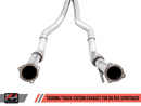 AWE Track Edition Exhaust for Audi B9 RS 5 Sportback - Non-Resonated - Diamond Black RS-style Tips-1