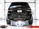 AWE Tuning 2020 Jeep Grand Cherokee SRT/Trackhawk Track Edition Exhaust - Use w/Stock Tips-11