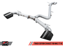 AWE Track Edition Exhaust for Audi MK3 TT RS - Diamond Black RS-style Tips-1
