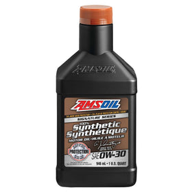 AMSOIL Signature Series 0W-30 100% Synthetic Motor Oil 946 ml Bottle