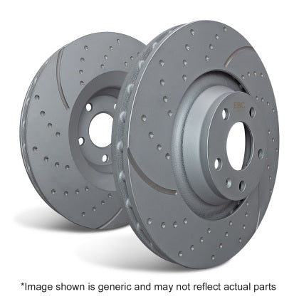 EBC 07-11 Acura CSX (Canada) 2.0 Type S GD Sport Front Rotors
