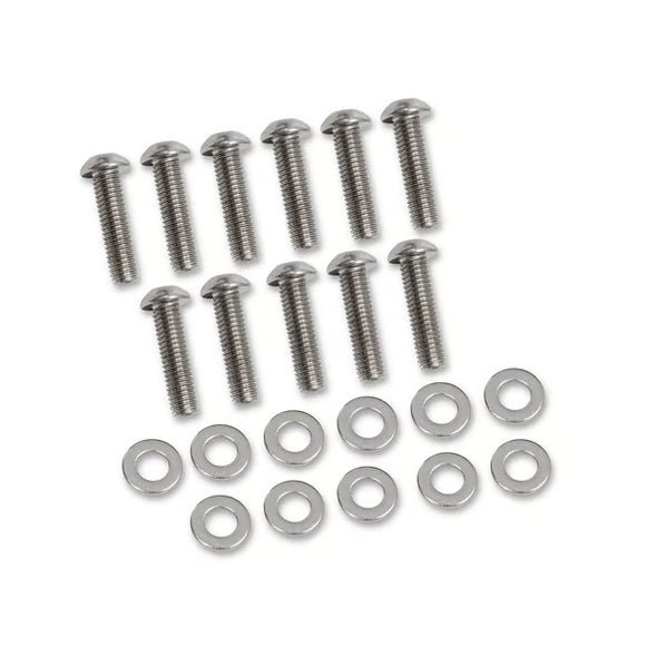 Mr. Gasket Valley Cover Bolt Set - Stainless Steel Fits GM LS Engines