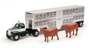 New Ray Toys 1953 Mack B-60 Livestock Truck with Cattle/ Scale - 1:43-1