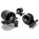 Innovative 90-93 Accord F-Series Black Steel Mounts 85A Bushings-1
