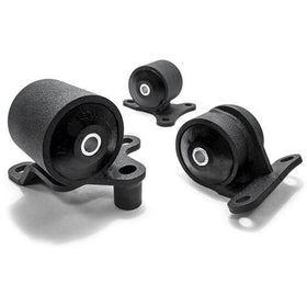 Innovative 90-93 Accord F-Series Black Steel Mounts 95A Bushings