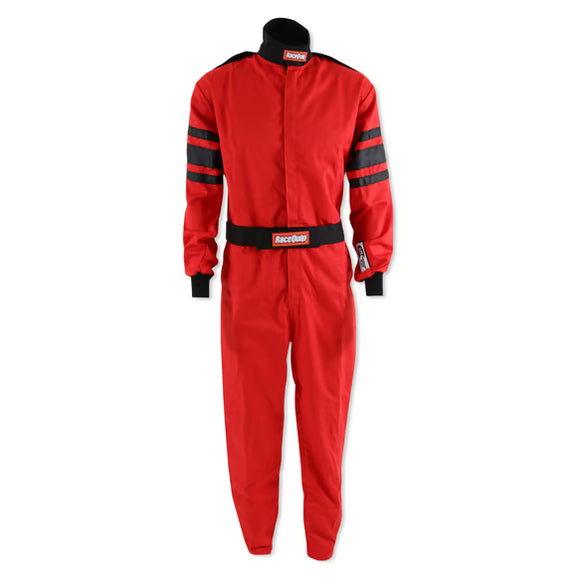 RACEQUIP SFI-5 SUIT RED SMALL