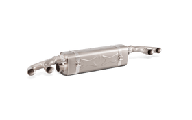 Akrapovic 16-17 Porsche 911 Turbo/Turbo S (991.2) Slip-On Line (Titanium) (Req. Tips/Diffuser) - 0