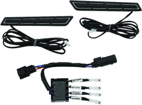 Kuryakyn LED Saddlebag Hinge Accents Black