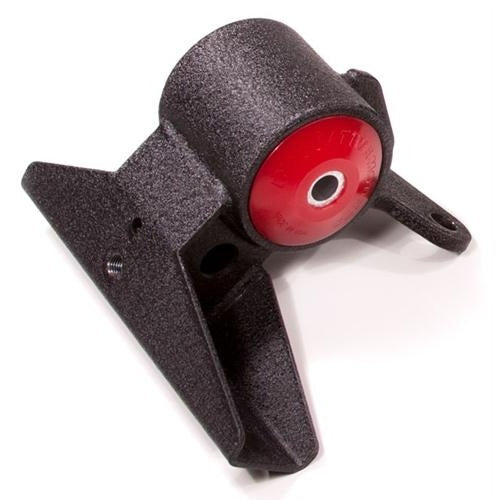 Innovative 07-13 Mitsubishi Evolution 4B11T Black Steel Mounts 75A Bushings