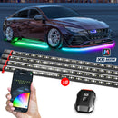 XK Glow XKmax RGBW 8pc Addressable Car Underglow Kit Universal Fitment for 12v-1