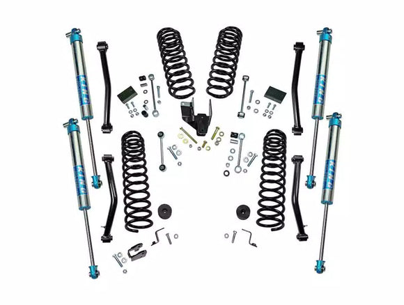 Superlift 18-20 Jeep Wrangler JL Unlimited - 4in Dual Rate Coil Lift Kit w/ King 2.0 Shocks