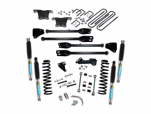 Superlift 08-10 Ford F-250/F-350 SuperDuty 4WD 4in Lift Kit w/ 4-Link Conversion & Bilstein Shocks