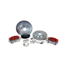 BAER BRAKES 13 Clsc Brake Sys Frt Red 94-04 Mstng Fits 94-04 Ford Mustang w/OE Spindles and Hubs