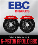 EBC BRAKES RACING APOLLO BIG BRAKE KIT: 07–13 BMW M3-1