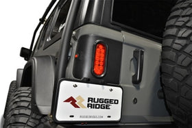 Rugged Ridge 18-24 Jeep Wrangler JL/JLU Flush Mount Tail Light (Pair) - Blk - 0