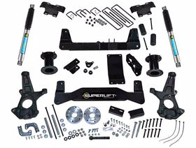 Superlift 07-13 Chevy Silv/GMC Sierra 1500 4WD 6.5in Lift Kit w/ Bilstein Rear Shocks