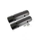 Mr. Gasket Fabricated Aluminum Valve Covers - Black Finish 1960-1986 Chevrolet 262-400 Gen I Small Block-1
