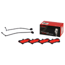 Brembo 07-15 Q7/03-06 Porsche Cayenne/04-10 VW Touareg Front Premium NAO Ceramic OE Equivalent Pad 95535193911-1