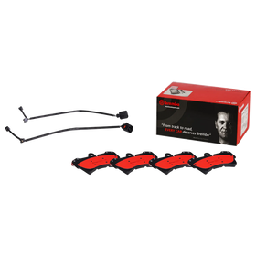 Brembo 07-15 Q7/03-06 Porsche Cayenne/04-10 VW Touareg Front Premium NAO Ceramic OE Equivalent Pad 95535193911