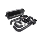 Grimmspeed Front Mount Intercooler Kit Black Coated Black Piping For Subaru 08-14 WRX-1