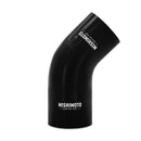 Mishimoto Silicone Reducer Coupler 45 Degree 2.75in to 3in - Black-1