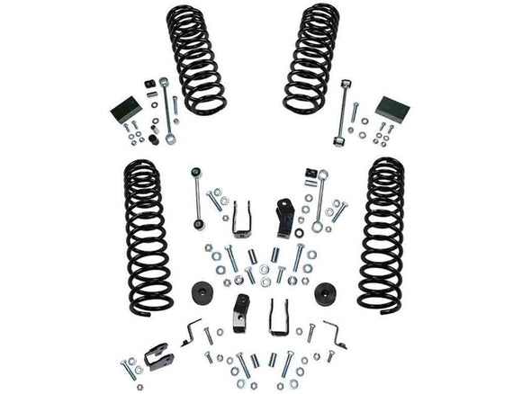 18-19 Jeep Wrangler JL 2 Door 2.5in Dual Rate Coil Lift Kit - Incl Rubicon w/ Shock Extensions