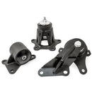 Innovative 98-02 Accord H-Series Black Steel Mounts 85A Bushings (Auto Chassis Auto Trans)-1