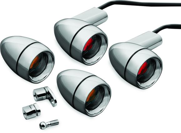 Kuryakyn Late Style Turn Signal Kit Chrome