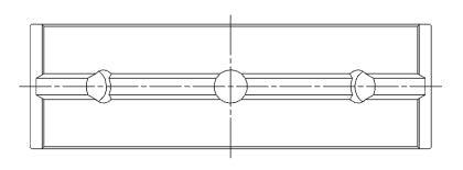 ACL Lexus V8 4.0L 1UZFE Standard Size Race Main Bearing Set