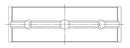 ACL Lexus V8 4.0L 1UZFE Standard Size Race Main Bearing Set-3