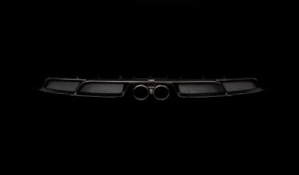 AKRAPOVIČ CARBON FIBER REAR DIFFUSER WITH CERAMIC COMPOSITE TAIL PIPES: 2018–2019 PORSCHE 911 GT3 RS