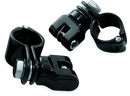Kuryakyn 1-1/4inch Magnum Quick Clamp With Clevis Black (Pair)-1