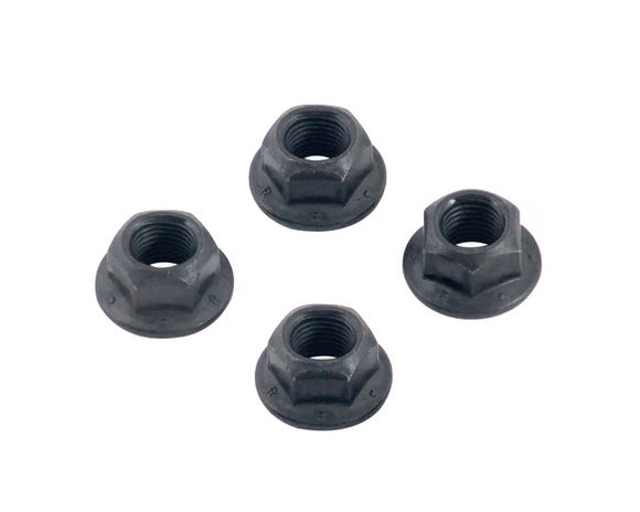 Mr. Gasket Torque Converter Nuts - 3/8-24 Fits Most Ford. Set of 4