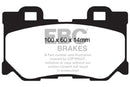 EBC 08-15 Infiniti G37 3.7 Bluestuff Rear Brake Pads-4