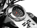 Kuryakyn Speedometer Trim Ring With Visor Chrome-1