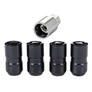 McGard Wheel Lock Nut Set - 4pk. (Cone Seat) M14X1.5 / 21mm & 22mm Dual Hex / 1.639in. L - Black-1
