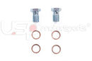 USP Stainless Steel Brake Line Kit For Audi RS6/RS4-5