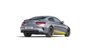 Akrapovic 16-17 AMG C63 Coupe Evolution Line Cat Back (Titanium) w/ Carbon Tips and Link Pipe-3