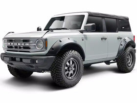 Bushwacker 2021+ Ford Bronco 4-Door Pocket Style Flares 4pc - Black