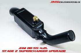 JHM Stage 2 Supercharger Kit Upgrade with 4.5 in Pulley for the B8-S5 4.2L - 0